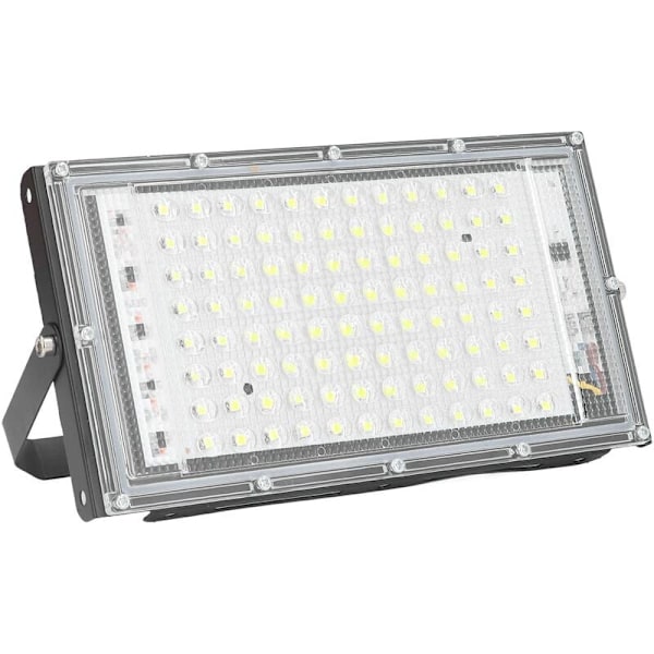 100W LED-projektør Super Bright 10000 Lys 120° Strålevinkel Koldt Hvidt Projektør IP65 Vandtæt 85‑265V