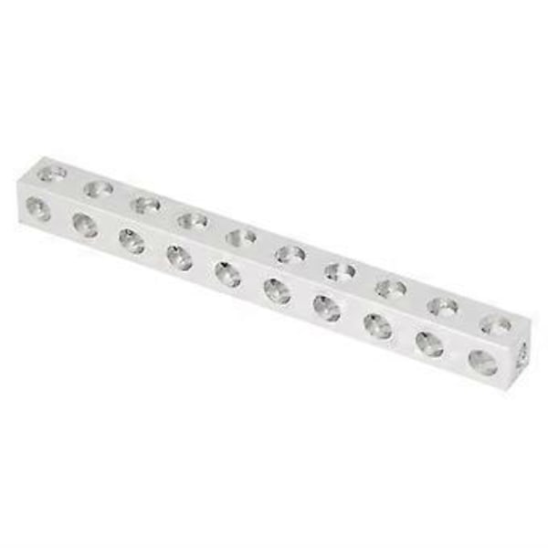 310600100080 Neliöpalkki 10 Reikää Robottirakenteen Osa Lisävaruste 8 x 8 x 80mm