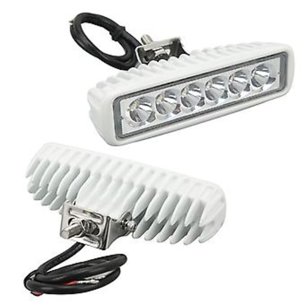 12V til 24VDC Båd LED Arbejdslampe IP67 Vandtæt Stærkt Lys Stødsikker til Biler Yachts Udendørs Belysning Hvidt Lys/12W