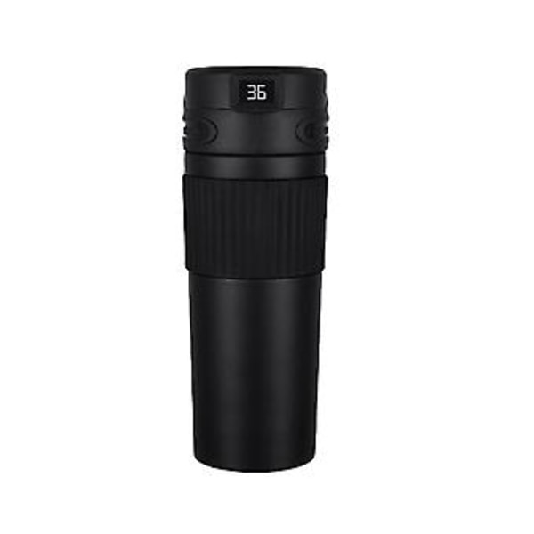 480ml Temperaturdisplay Rostfri Stålmugg Isolerad Hemmadrick