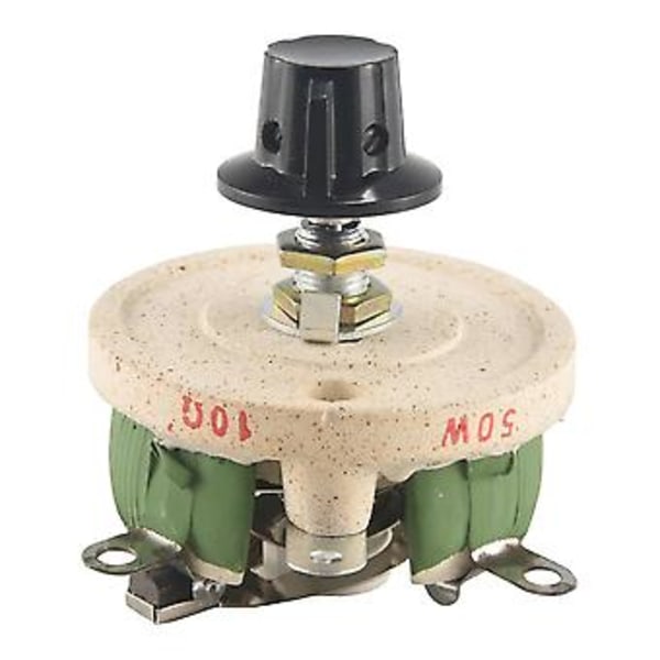 50W 10 Ohm Keramisk Potentiometer Variabel Konisk Potentiometer Resistor Reostat