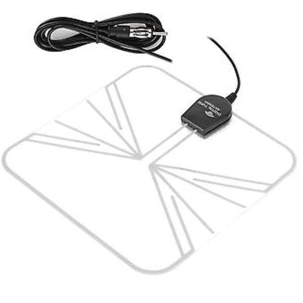 Automatisk Digital Antenne, Auto HD Digital Antenne Signalmodtager Antenne Universal Bil Mobil Antenne Bedst i sin Klasse