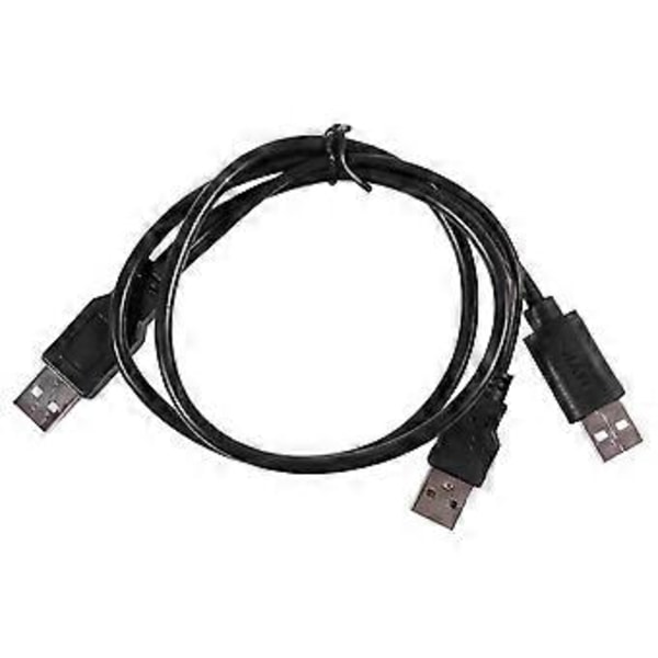 Usb 2.0 Type A - Kaksois-Usb A Y-jakokaapeli