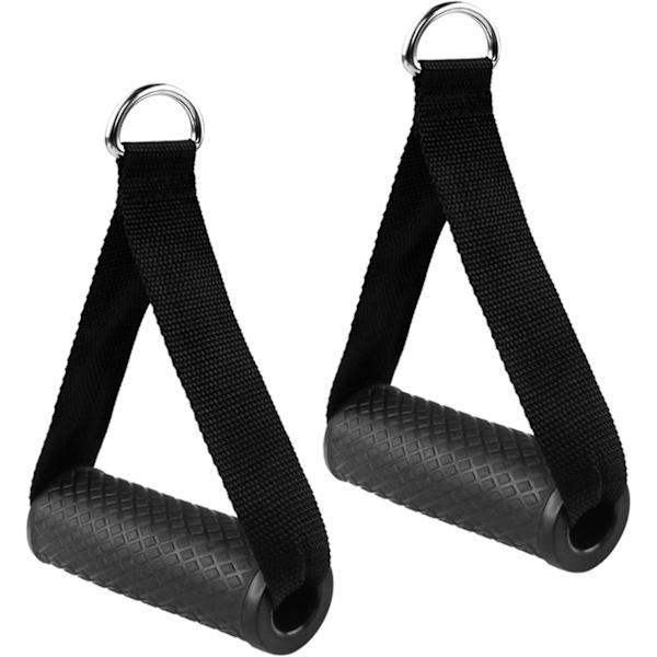 Uppgraderat Heavy Duty Workout Grip, Kabelmaskin Fäste Motståndsband Grip Med Solid Abs Core Grip Fitness Band Stigbygel Grip Kabel Att