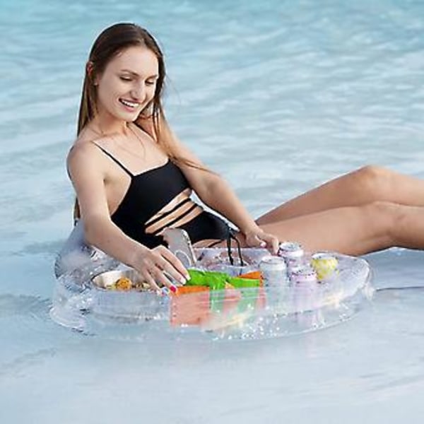 Uppblåsbar Flytande Dryck H Flytande Dryck H För Pool, Er Bordsbarbricka