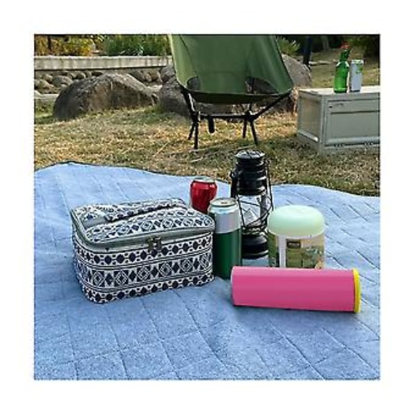 Udendørs Cam Picnic Bestiktaske Madbeholder Packa Functal Pung Bbq Stora Taske-d