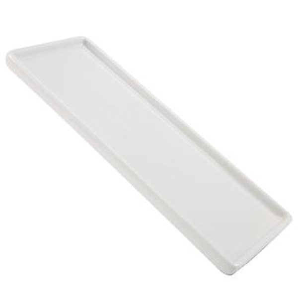 Rektangulær Keramisk Bakke Porcelænsplade Bakke
