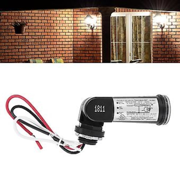 50/60Hz Ljussensorkontroll Automatisk På/Av Fotoelektrisk Strömbrytare för Belysningsarmaturer 120V AC