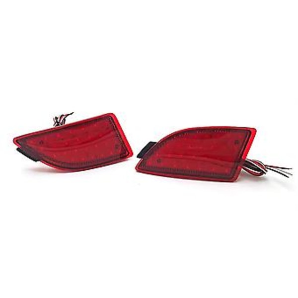 2st LED-stötfångare För 3 Axela Bak 2013 2014 2015 2016 Signal Broms Varnings Refl