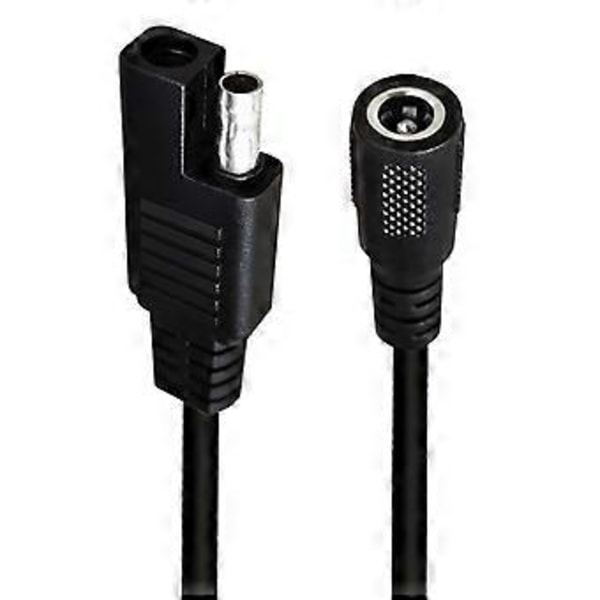 SAE - 5.5x2.1mm naarasadapterikaapeli, luotettava virtaliitäntäkaapeli