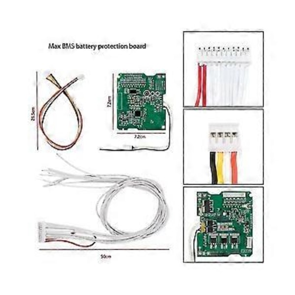 Max G30 G30d sähköpotkulaudan Bms piirilevy akku emolevy suojain osat