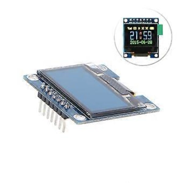 Fullfärg OLED-skärm 0,95 tum 7-stifts SPI-modul SSD1331 96X64 LCD för Arduino