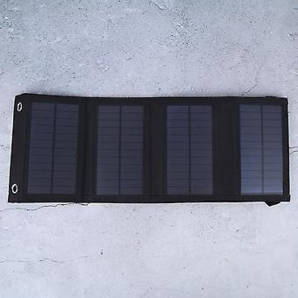 Aurinkopaneeli, 10W 5.5V Kannettava Aurinko Aurinkopaneelilaturi Kannettava Aurinkolaturi Tehokas