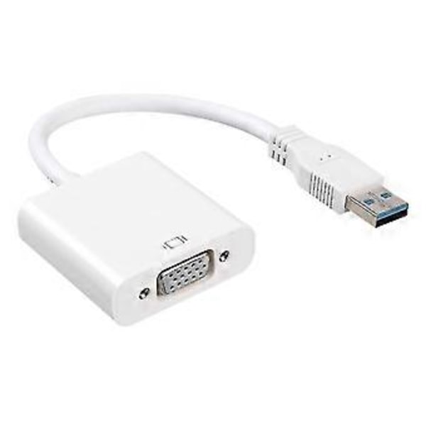 VGA-adapter Extern USB 3.0 till VGA Extern Grafikkabel Video Multi-skärm