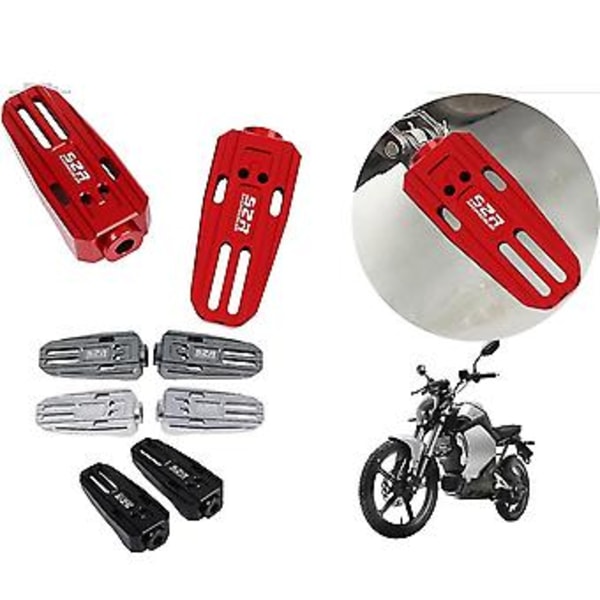 Til Tc Lite Pro 1200r Tsx Cykel Bredere Fodstøtte Fodstøtter Fodpind Fodpinde Pedal Rød