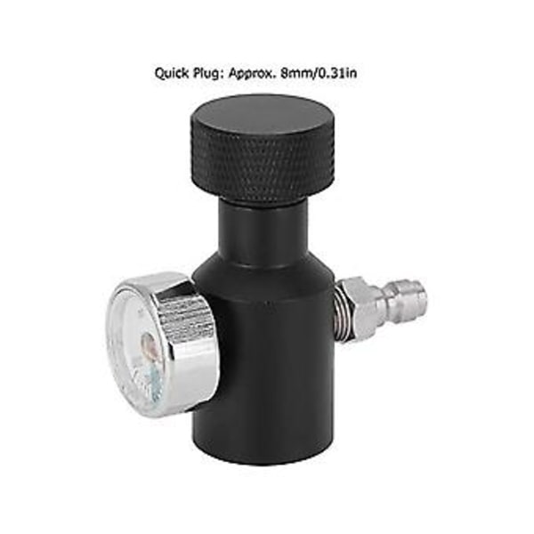 Co2 Tank Ing Stat Ladeadapter Regulator Tilbehør Konnektor Til 0-3000psi Øl Cyl