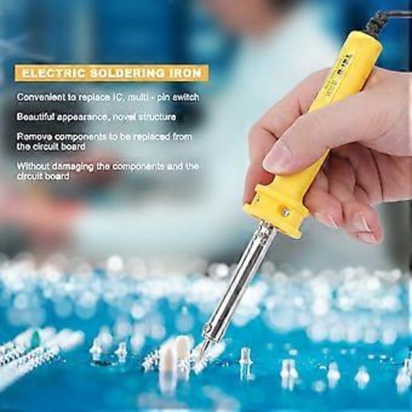 Elektrisk lödkolv TU801C Högtemperaturbeständig svetslödkolv AC220V