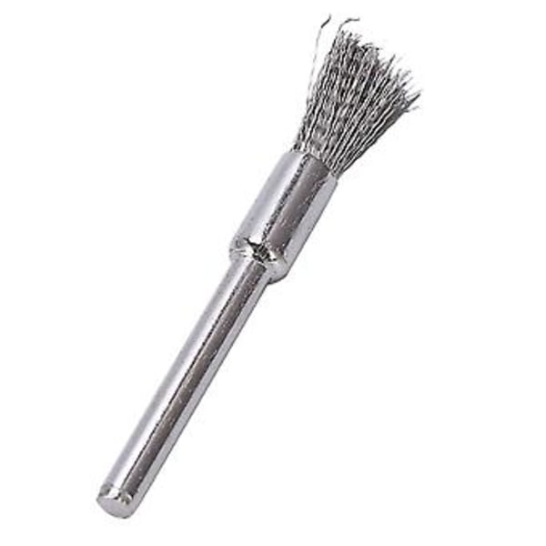 10 kpl ruostumatonta terästä 1/4 tuuman (6 mm) kynälankaharja #532 1/8 tuuman (m) varrella ja yhteensopiva
