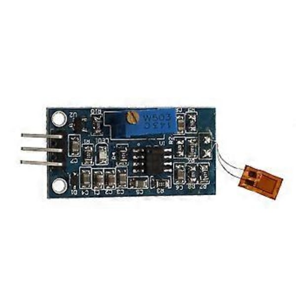 Strain Gauge Bøjningsdetektion Test Sensor Modul Vejeforstærker Spændingsudgang Blå
