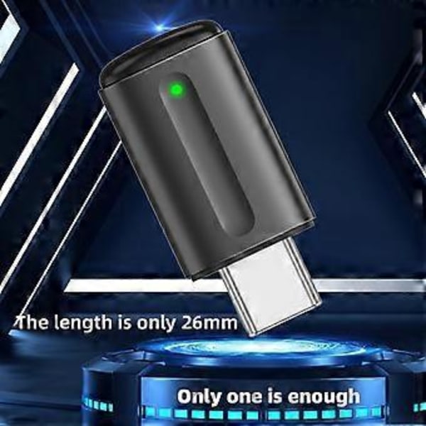 Smartphone IR Mini Adapter Typ C Smart App Kontroll Trådlös Infraröd Telefonfjärrkontroll för Android Typ C Telefon, C