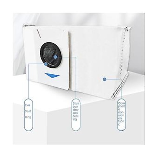 6 stk. Tilbehørssett for Deebot T20/t20max/t20pro/x1 Omni/t10 Omni/turbo Støvsuger