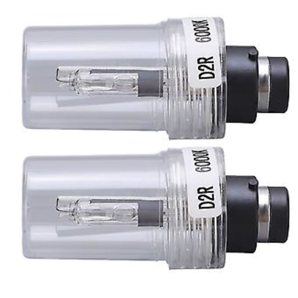 Xenon frontlykt, 2 stk. D2R 6000K 35W Xenon frontlykt for bil HID Xenon lys, profesjonelt testet