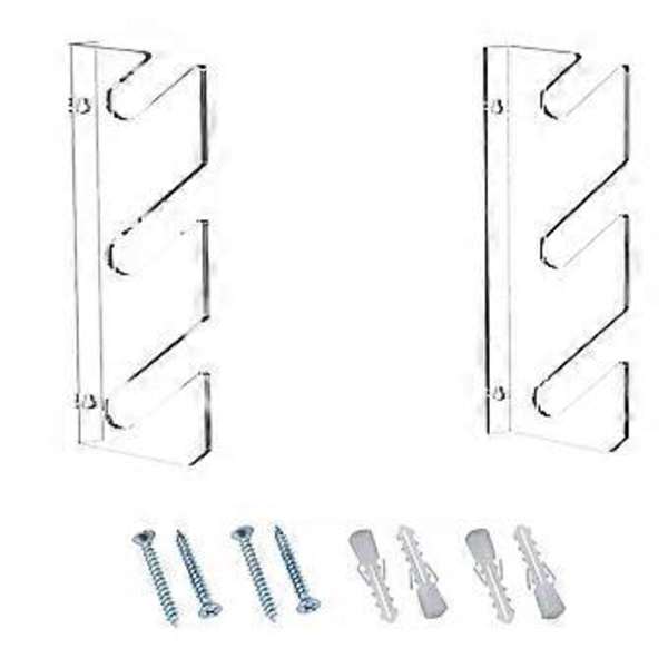 1 par stue longboard skateboard rack vægmonteret deck longboard rack snowboard skateboard display rack