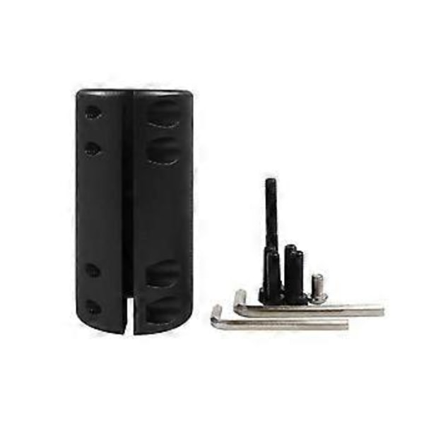 Foldestang Fast Beskyttelsesbase Kit til M365 Elektrisk Scooter Modificerede Fittings Udskiftning Reservedele, Sort
