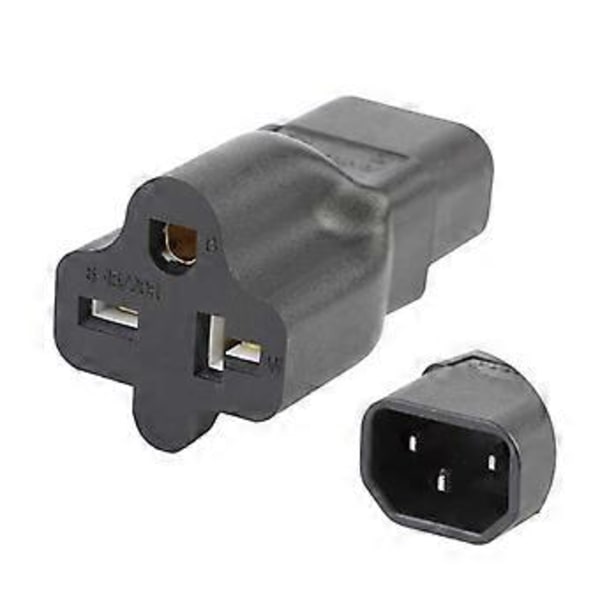 IEC 320 C14 til 6-15/20R AC Adapter C14 Han 3 Ben til 6-15/20R Konverteringsstik