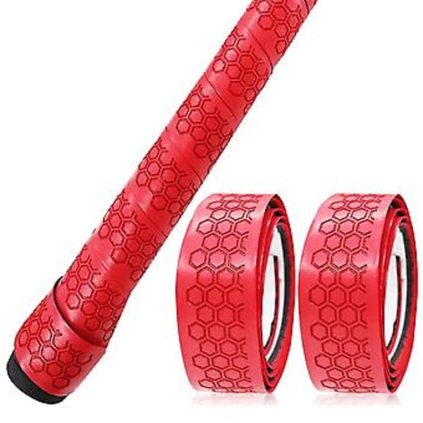 2 stk. Golf Grip Pure Håndlavede Standard Golf Grips Putter Grips Til Golf Grips Standard Rød