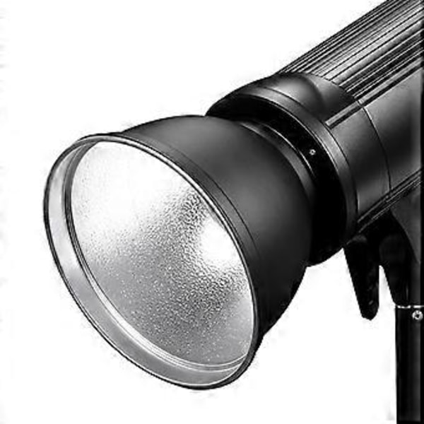 Standard Reflektor Diffuser Lampskärm Skål 55 Grader för Bowen Mount Studio Strobe Blixtljus Speedlites