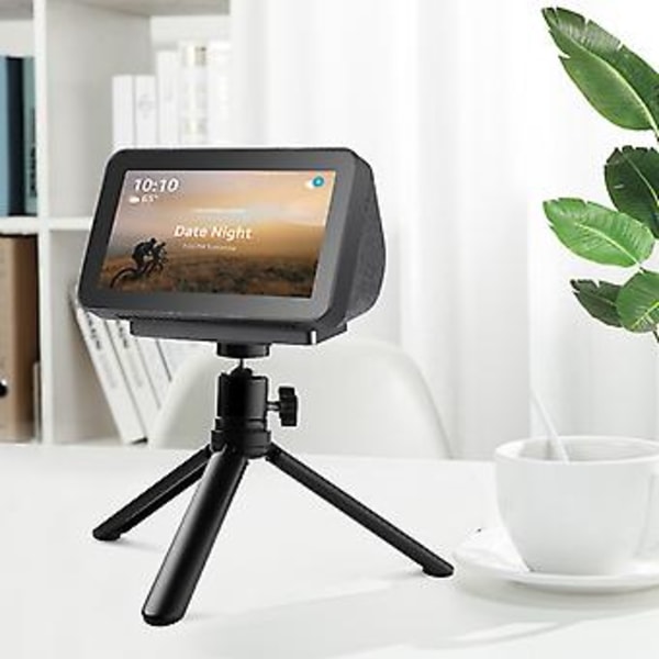 Ställ för Echo Show 5 Justerbart Fäste Hållare Flexibel Telefon Tripod