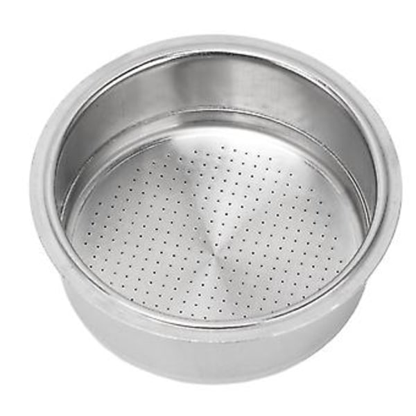 Rustfrit stål kaffe 2 kop trykfilter kurv si