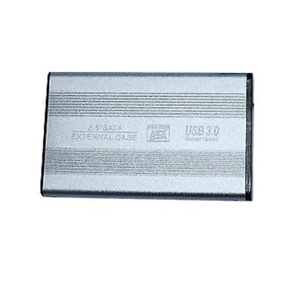Usb3.0 2.5inch drevdisk kabinet til stationær computer, sølv