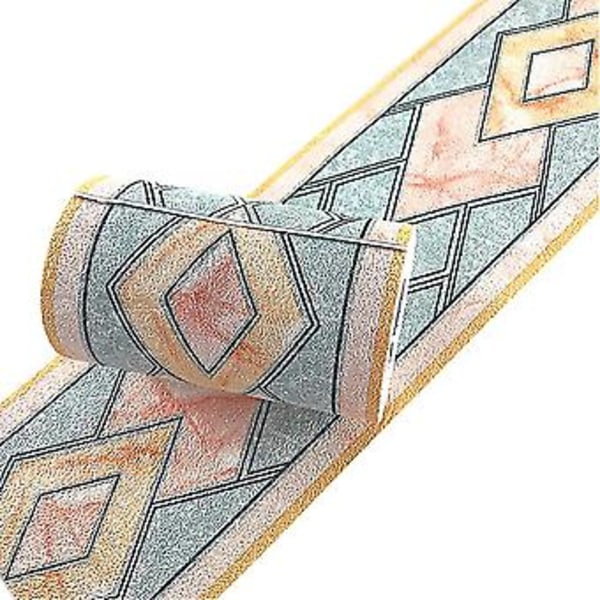 Självhäftande Vattentät Tapetbård 10cm X 5 meter (grön)