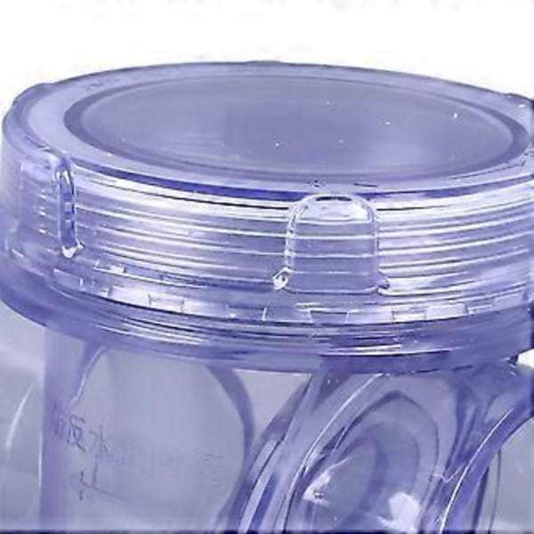Backventil Toalett Återflödesskydd PVC Inline Enkelriktad Backventil