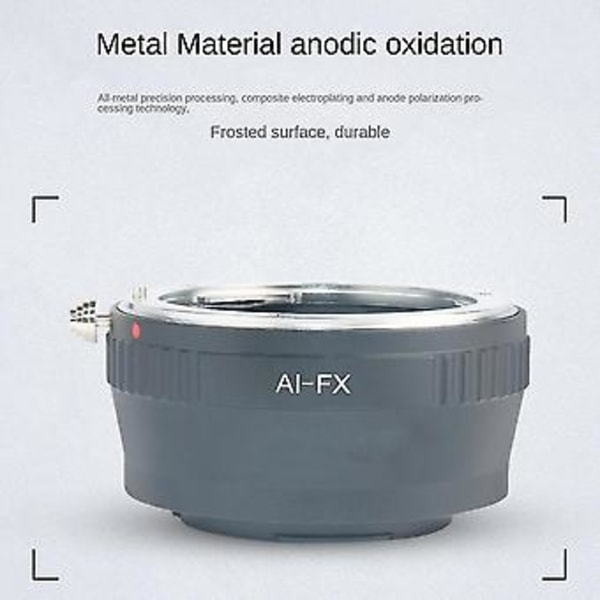 Ai-fx Objektivadapterring För Nikon Ai-objektiv Till Forfuji X-serien