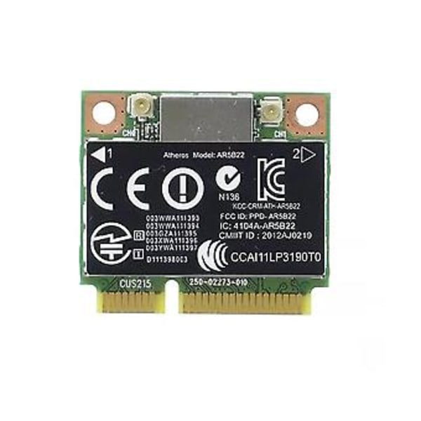 Dual 300mbps Wifi Ar5b22 Trådløs 802.11a/b/g Pci-e Wlan 2.4g/5ghz 4.0 Wi-fi Trådløs