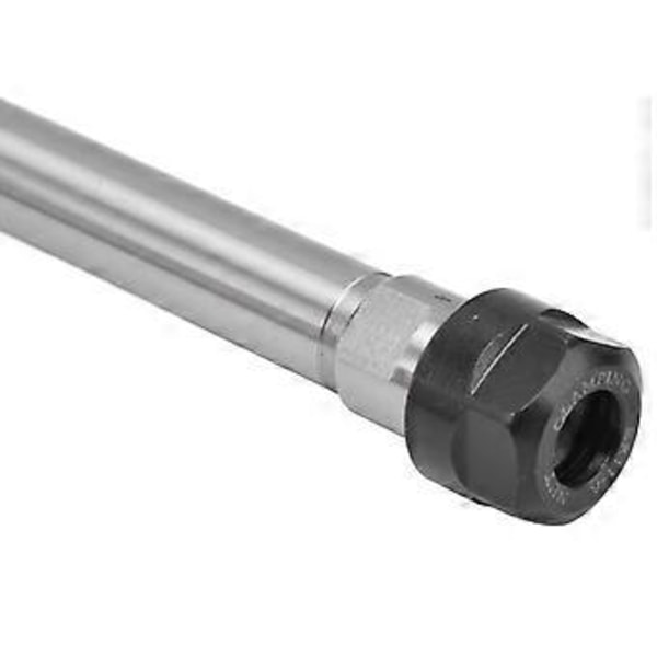 Spännhylschuckhållare Rak Lång CNC Fräsning Förlängningsstång 17mm Spännområde med Nyckel C12ER11A150L 150mm
