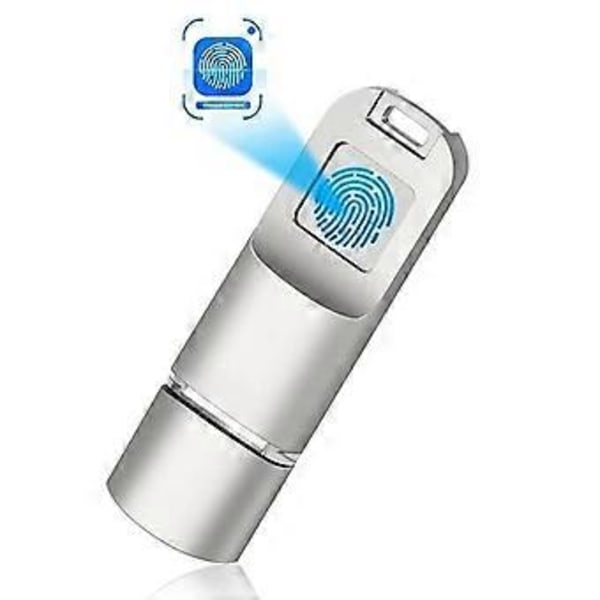 Fingeravtryck USB3.0 Flash Drive 128G Exakt Identifiering Sekretesshantering Nyckel USB Fingeravtryck Flash Drive