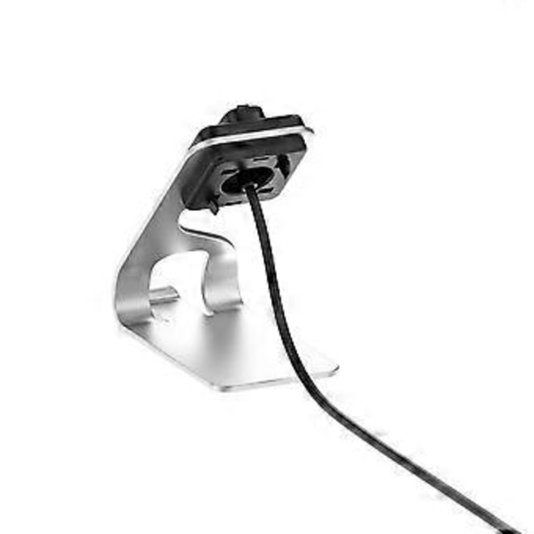 Laddningsbas Klockladdare Klockladdningsdocka USB för Ace3/ Inspire2 Smartwatch-tillbehör Silver