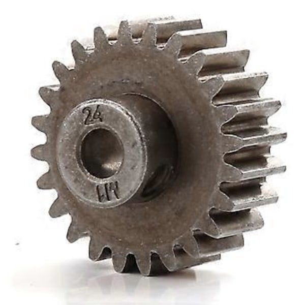 24T M1 Moottorin Hammaspyörä Pinion Gear 6496X 1/10 RC Auton Päivitysosat Tarvikkeet
