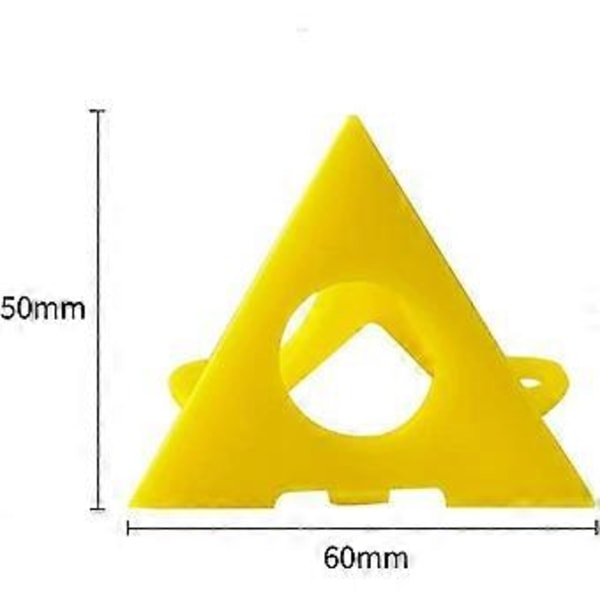 Målarpyramider, Målarfäste Non-stick Triangulärt Ställ Målarsprayverktyg Portabelt Sprutfäste Plast Träbearbetningstillbehör (1 set)