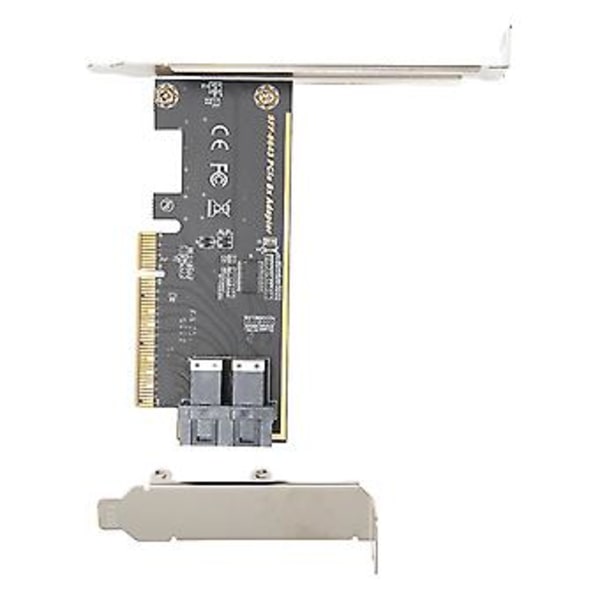 PCIE Riser-kort, PCIE X8 til U.2 PCIE Adapterkort PCIE Adapterkort Robust og Slidstærkt