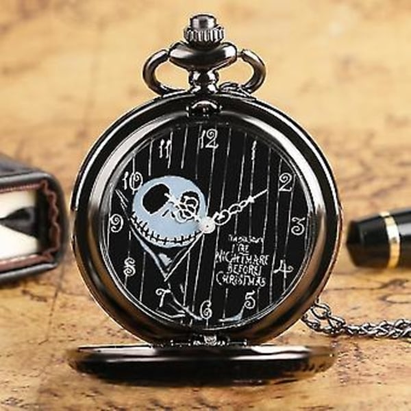Retro Steampunk - Nightmare Before Christmas, Hul Kvarts, Lommeur