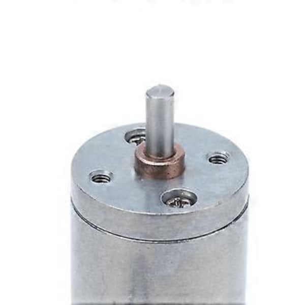 25GA DC Vaihdemoottori Sinkkiseos Tukeva Kestävä Pölytiivis Vakaa Nopeuden Alennus Vaihdemoottori DIY Moottori Robotti Malli 130RPM