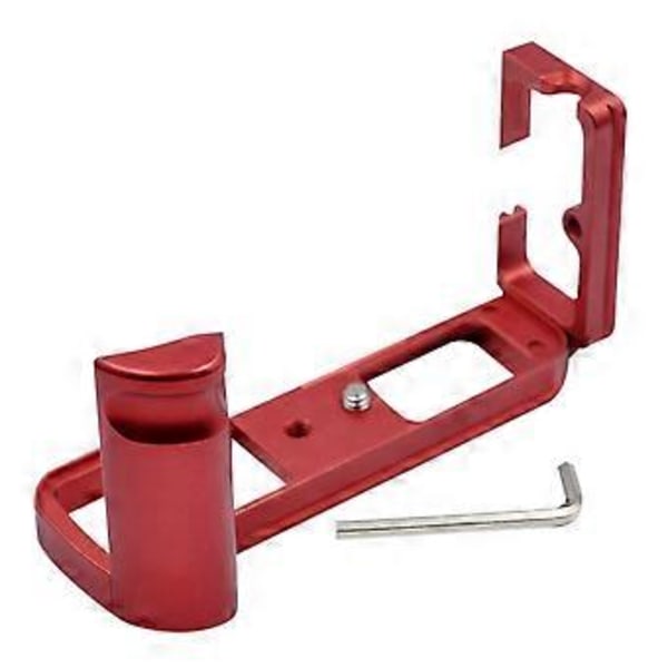 For XT2 X-T2 Kamera Hurtigutløser L Plate/L Brakett Vertikal Kamerabase Holder Håndgrep Rød