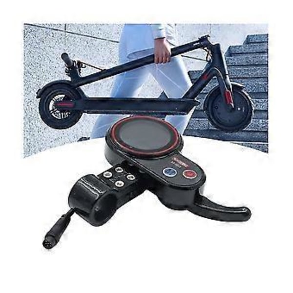 -aoxiong Ax-hb02 Elektrisk Scooter Instrumentbräda Mätare 36v 48v Justerbar 6pin För Elektrisk Scooter