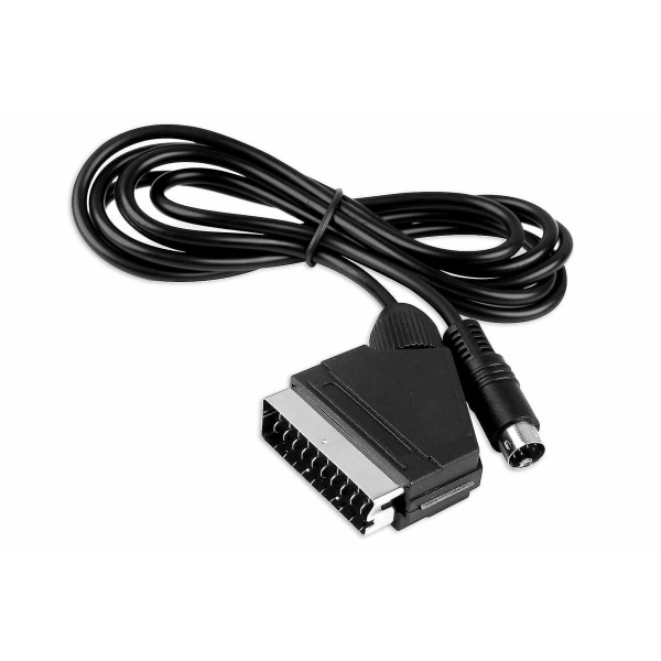 HDMI til scart-kabel er 1 meter lang og direkte koblet til en praktisk konverteringskabel