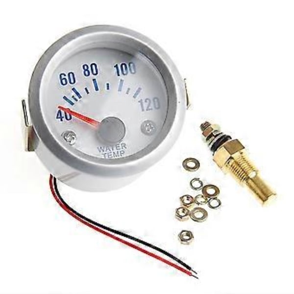 2'' 52mm Bil Elektrisk Digital Pointer Vandtemperatur Måler Ny